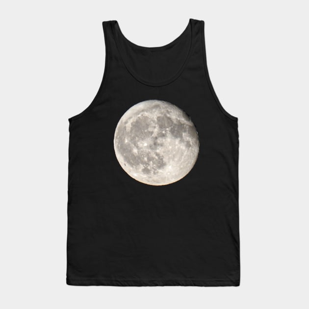 Full moon night sky the moon Tank Top by BurunduXX-Factory